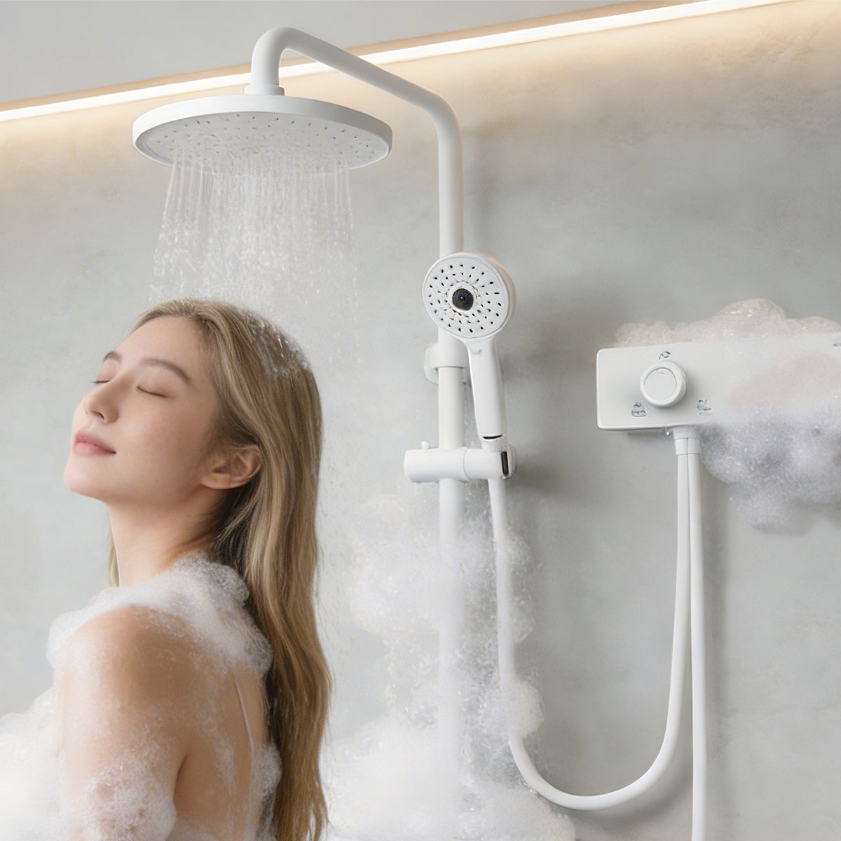 Smart Foaming Shower Head System