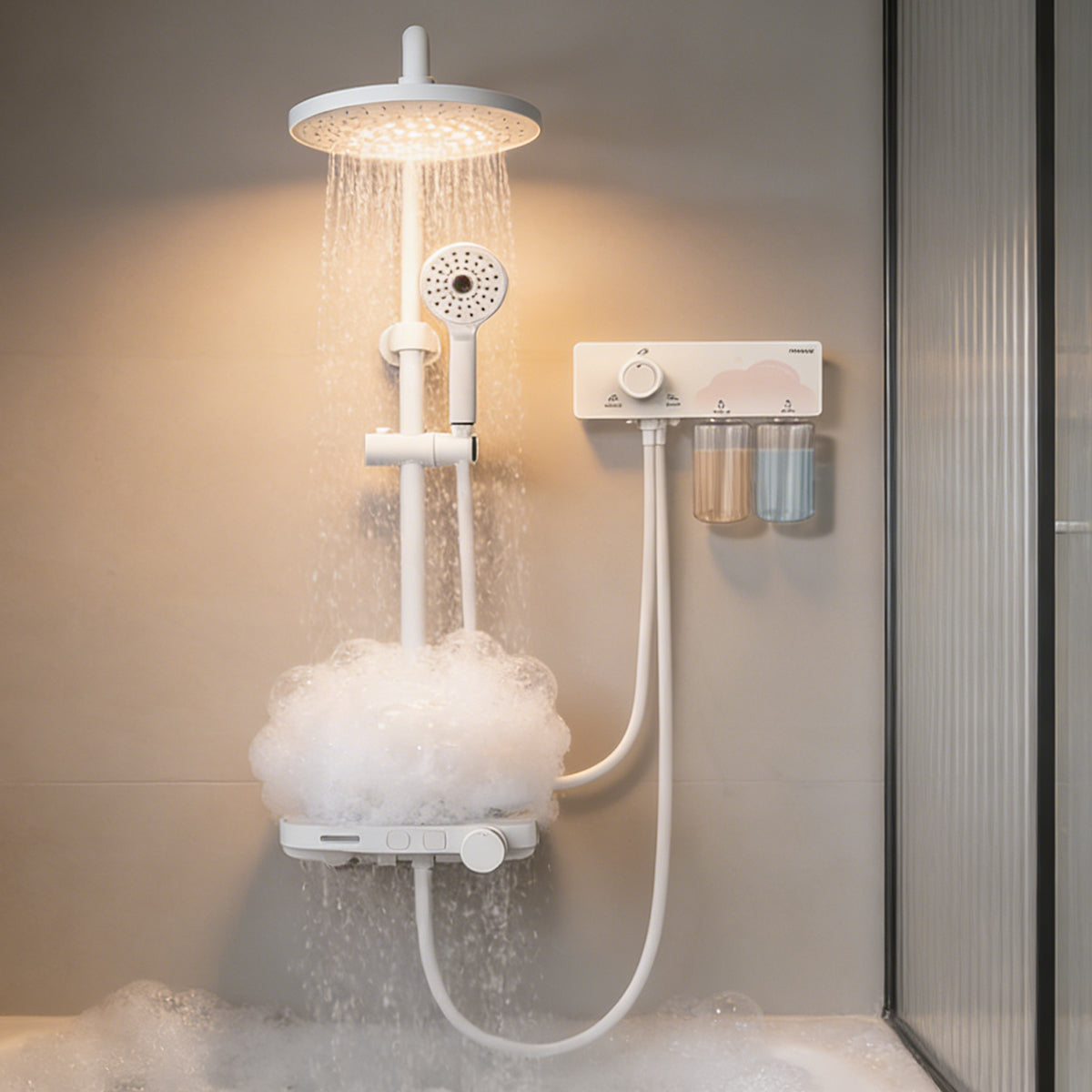 Smart Foaming Shower Head System